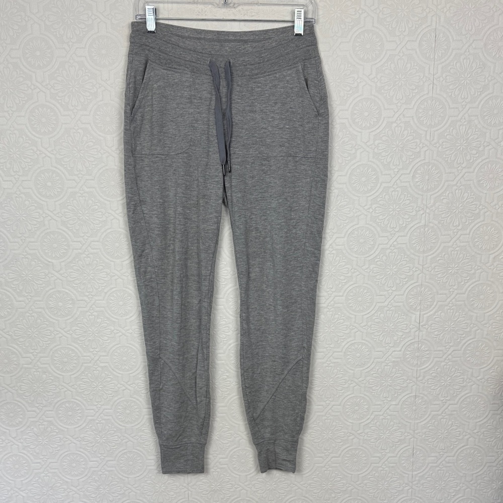 Athleta Modal Joggers Sweatpants Pants Grey Small Soft Cozy Warm Lounge‎